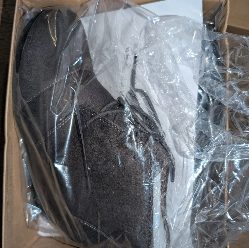 Marco Republic Wedge Charcoal Gray Boots / Bootie Size 11 - Picture 8 of 9